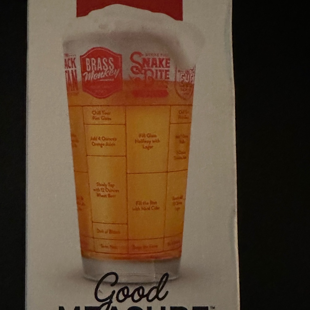 Fred Good Measure Beer Cocktails glass
